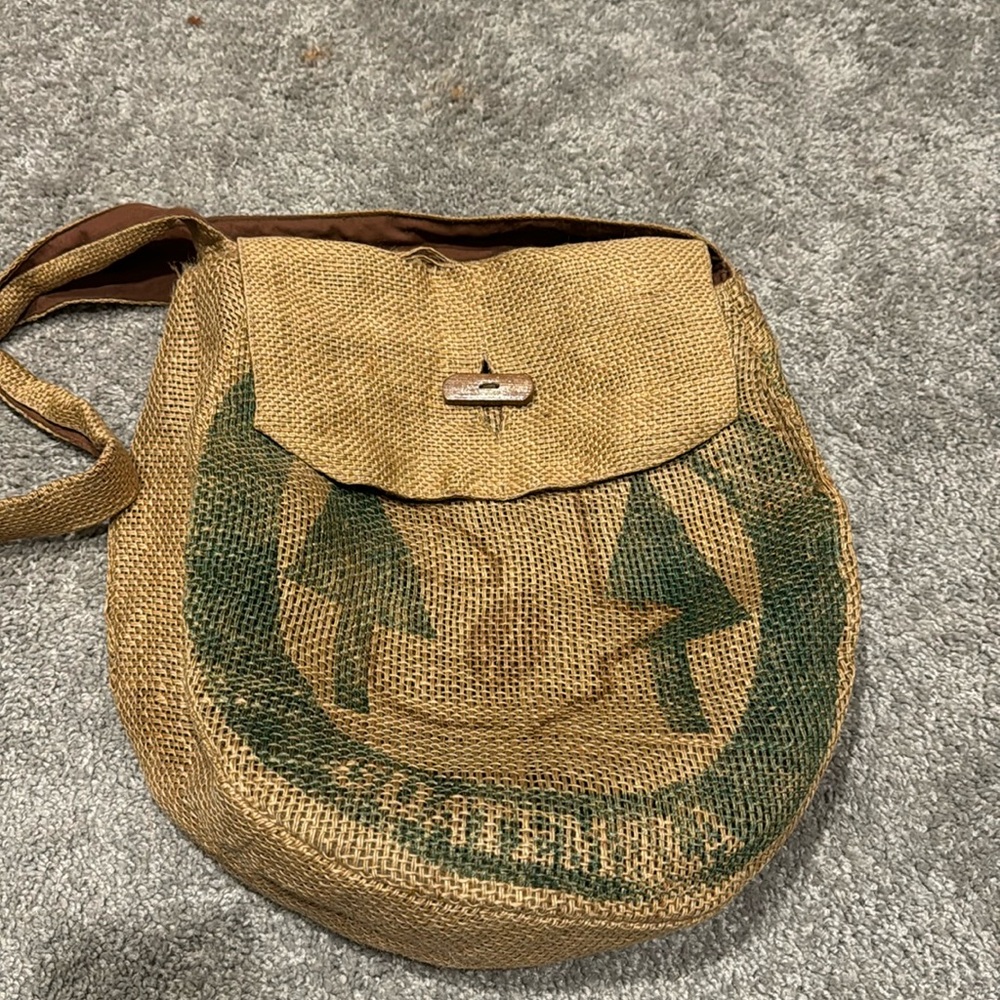 Vintage Coffee Bean Bag